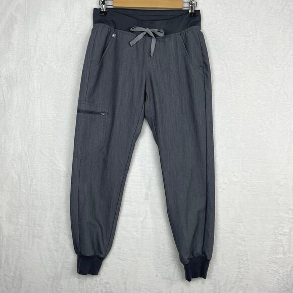 Figs Scrub Set Women’s Zamora Jogger Pants XSP Catarina Top XXS Graphite Gray - Picture 4 of 15